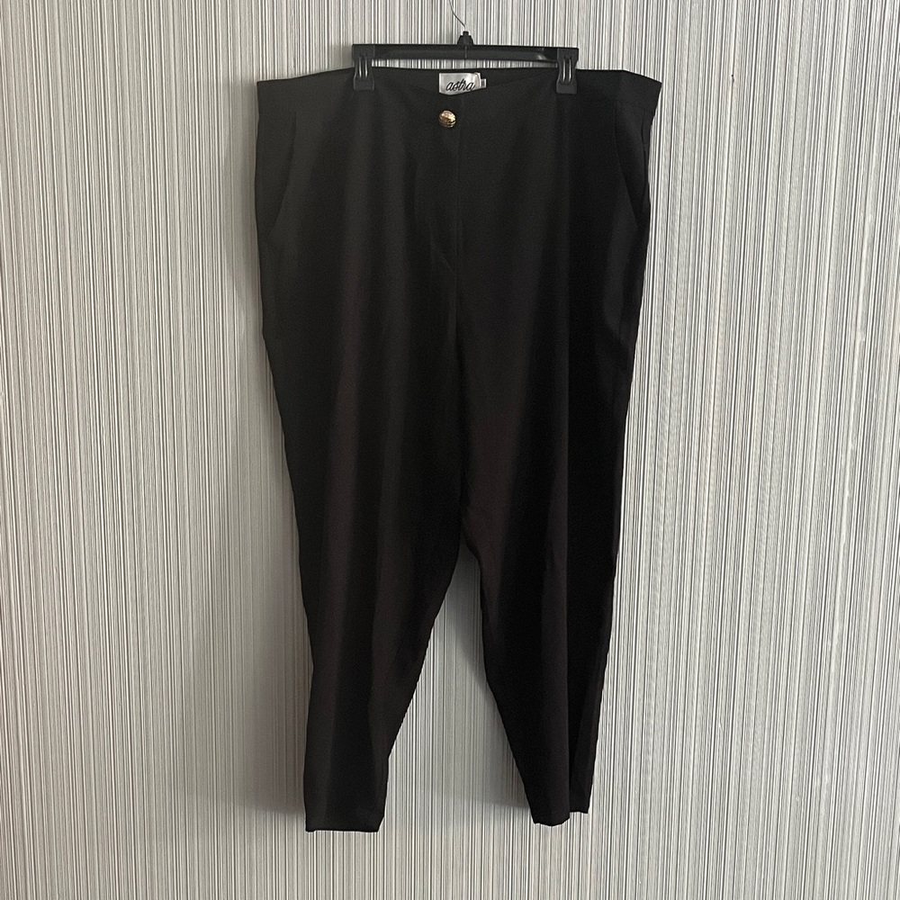 Plus size Astra black slacks